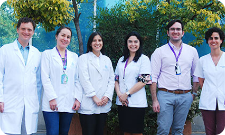 Equipo de profesionales del Centro de Alergias de UC Christus